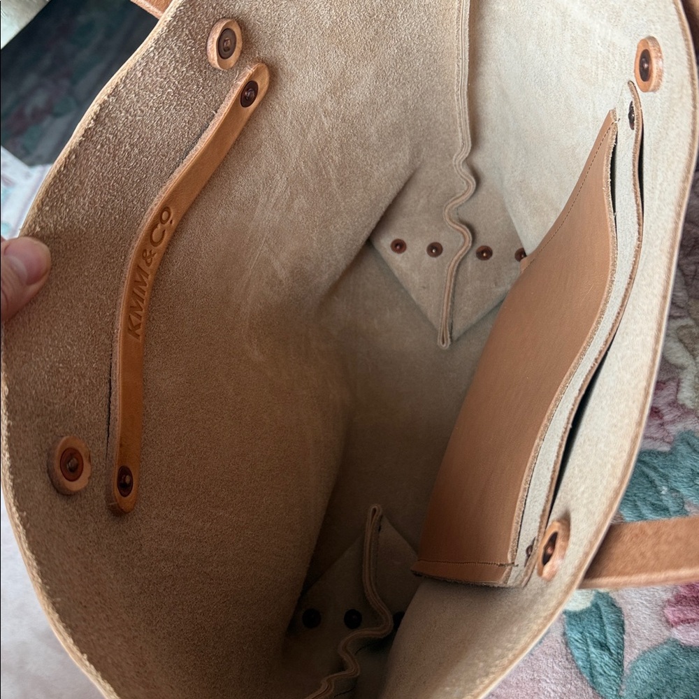 Kmm horween Leather Tote Bag with 7inches strap drop - Picture 3 of 3
